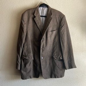 BURBERRY | Vintage Burberry Wool Menswear Blazer